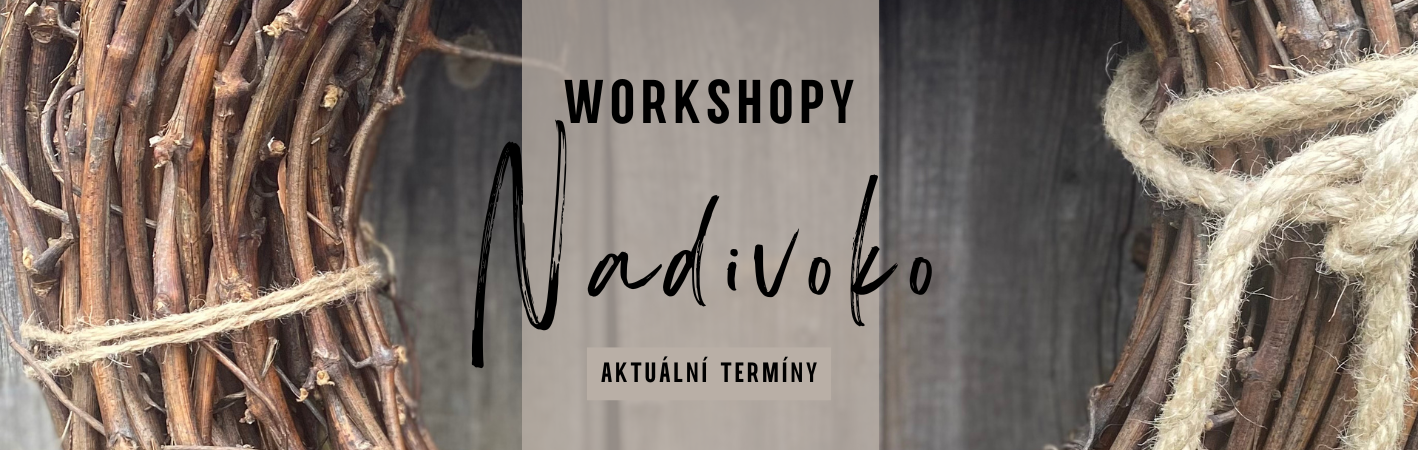 Květinové workshopy pro jednotlivce, skupiny i firmy. Jedinečný zážitek. Relax a kreativita.
