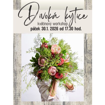 Květinový workshop - jedinečný zážitek