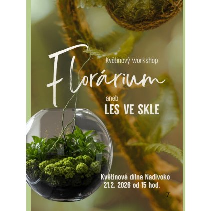 Květinový workshop Florárium