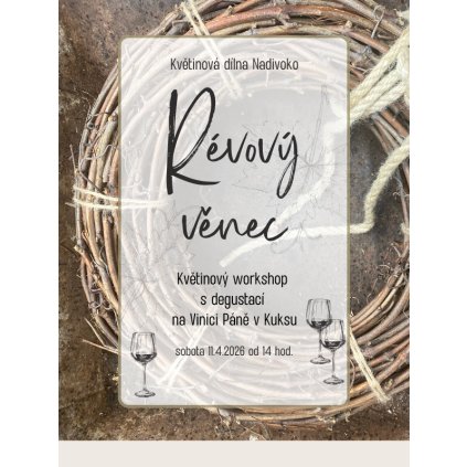 Květinový workshop Révový věnec