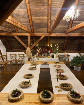 Na první vánoční workshop vse pripraveno!!🎄