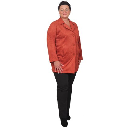 Romeo kabátek cihlový