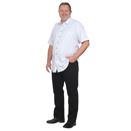 Košile krátký rukáv - 70% bavlněná D