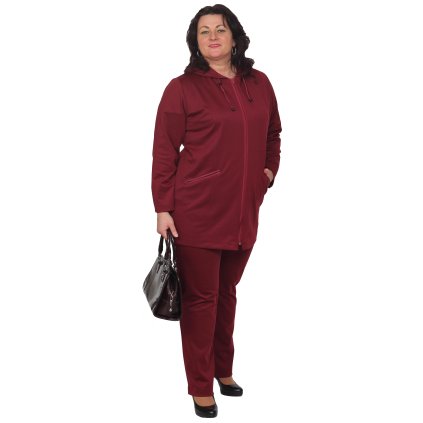 Punto kabátek bordó