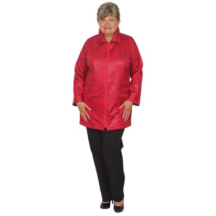 Olivie kabátek červený