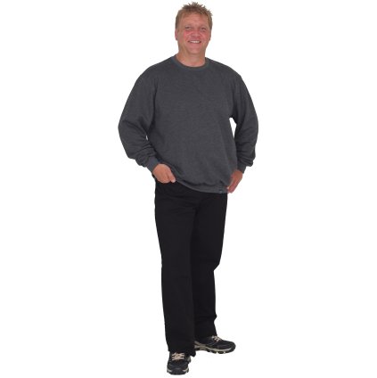 Kalhoty manšestrové černé