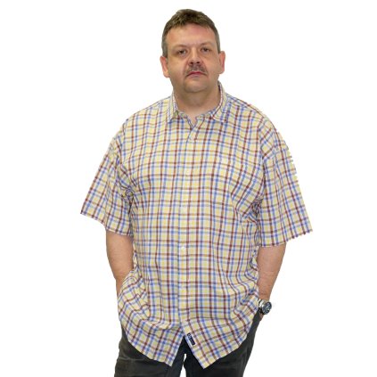 Košile bavlněná krátký rukáv