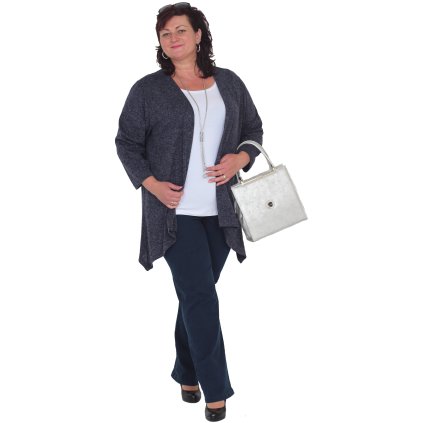 Alan kardigan modrý