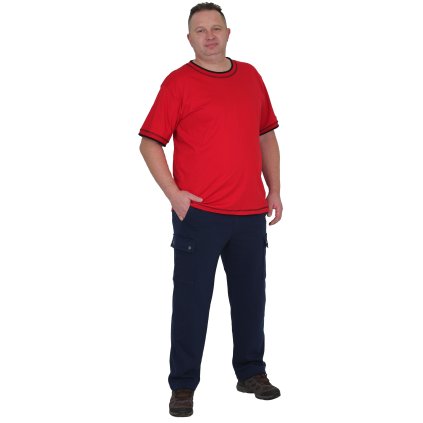 Tepláky kapsáče tmavě modré