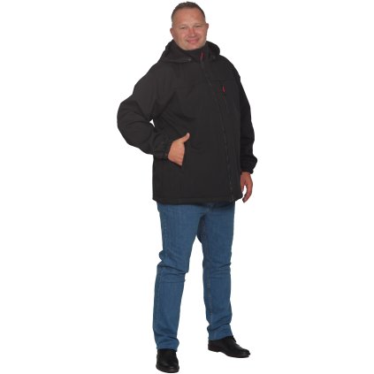 Softshellová bunda černá
