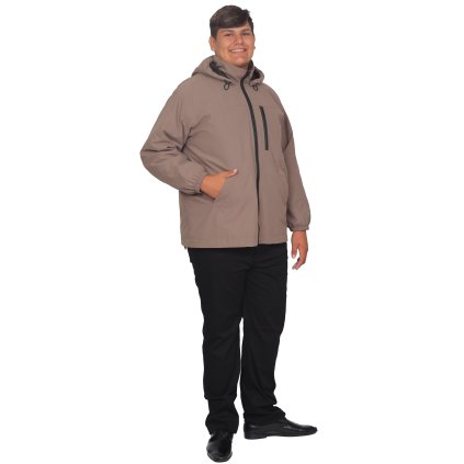 Tonda zimní bunda béžová