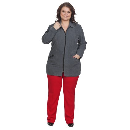 Renata kabátek šedý