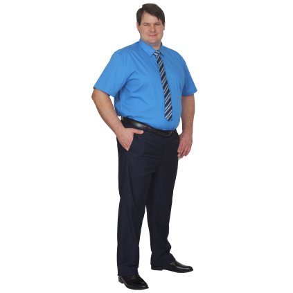 Kalhoty společenské - tmavě modré