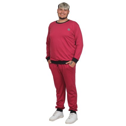 Matěj tepláky bordó