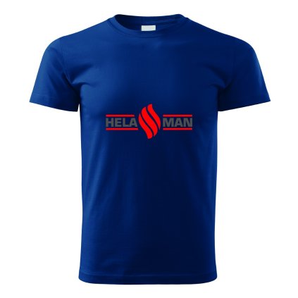 Triko s potiskem C tmavě modrá