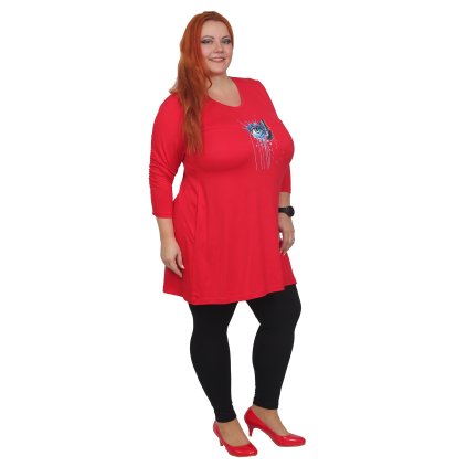 Oko halenka červená "A"