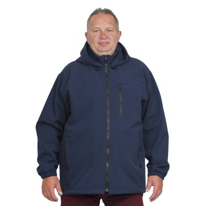 57 c web Softshellová bubda tmavě modráe