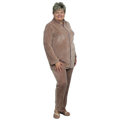 34 c web Andy mikina a kalhoty béžové