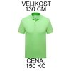 Polokošile krátký rukáv světle zelená
