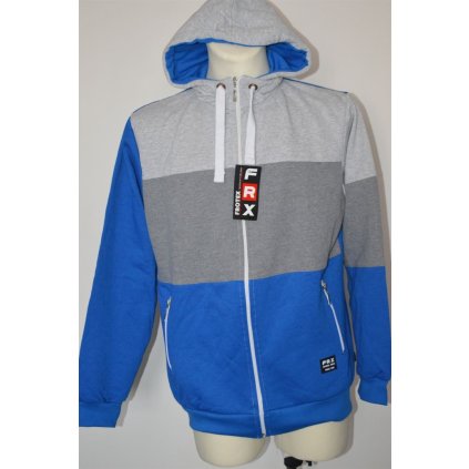 4578  mikina na zip s kapucí, vel. XXL