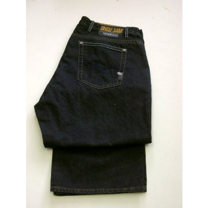 4448 Rifle tm. modré, na knoflíky, UNCS - vel. 3XL