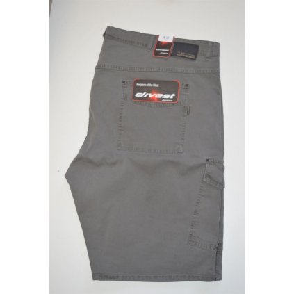 4467 khaki kapsáčové kraťasy, pas 114-120cm