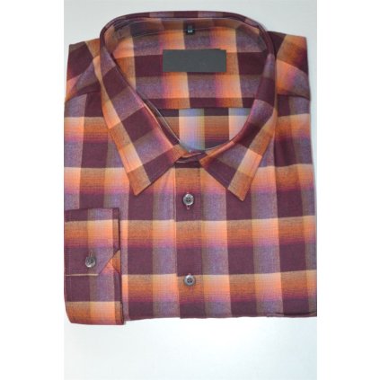 4007 Pánská luxusní košile, flanelová, vel. 48