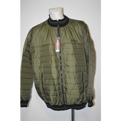 4123 Celoroční bunda khaki 8XL