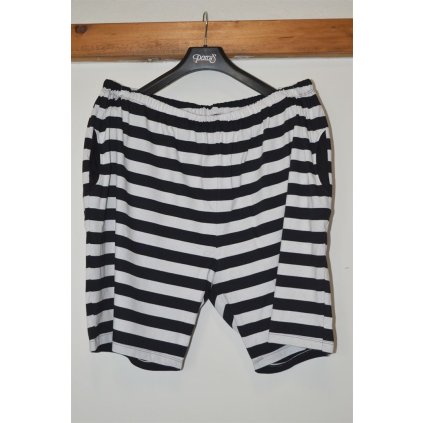 4547 Bavlněné kraťasy, pruh,3XL-6XL