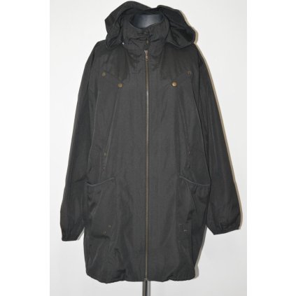 1153 Černý bundo-kabátek na zip, boky 154 cm
