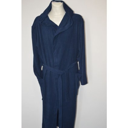 4089 župan tm. modrý, froté, 3XL