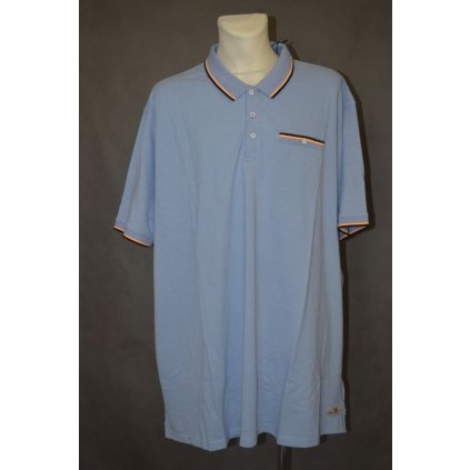 4629 Pánská polokošile, sv. modrá 6XL