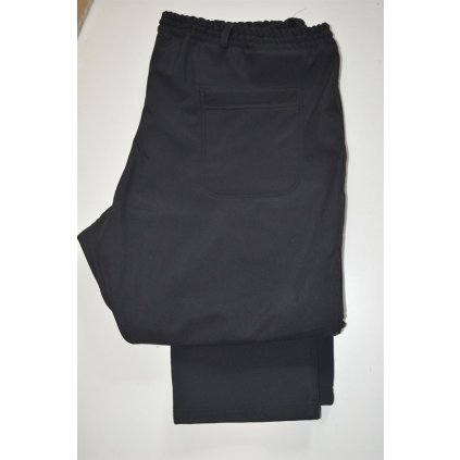 4213 MAXI softsheelové kalhoty, černé, vel. 4XL-7XL