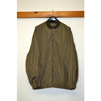 4339 Bunda jarní, kratší s podšívkou, khaki - vel.5XL