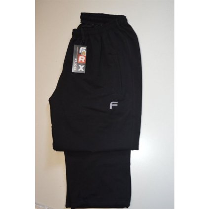 4585 teplákové kalhoty, slabší, černé, vel. 3XL- 8 XL