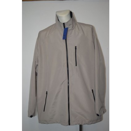 4227 Pánská jarní bunda, béžová - 3XL-6XL