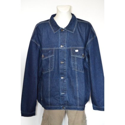 4274 Riflová bunda, tmavě modrá, vel. 160-170 cm