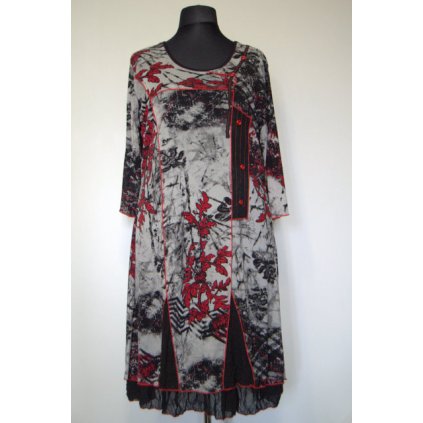 1254 Extravagantní šaty, XXL