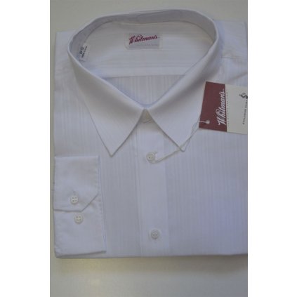 4434 společenská  košile bílá, dl. rukáv, vel. 51/52