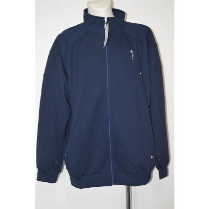 4209 Pánská tm. modrá  mikina, 5XL