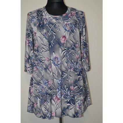 1245 Dámská halena, efekt 2V1, 2XL