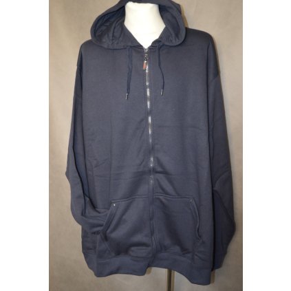 4581 mikina MAXi  s kapucí 8XL