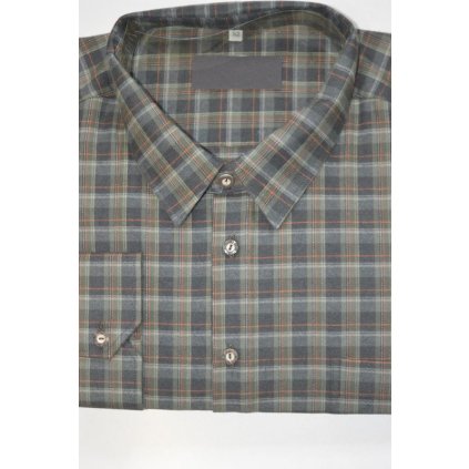 02 Pánská luxusní flanelová košile,vel. 52-56