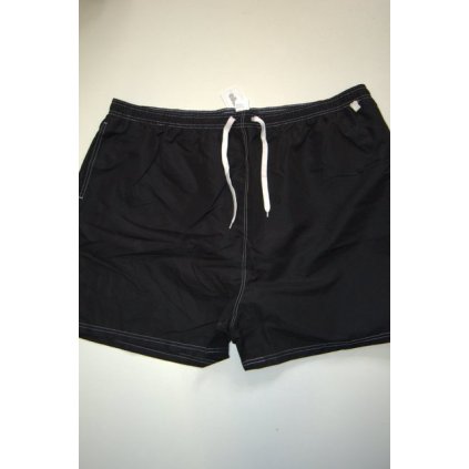 4553 Černé koupačky, široká guma, 6 XL