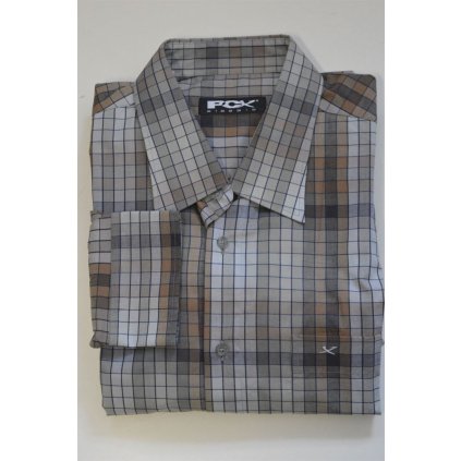 4199 košile kostkovaná, dl.ruk. prodloužená  vel. 48