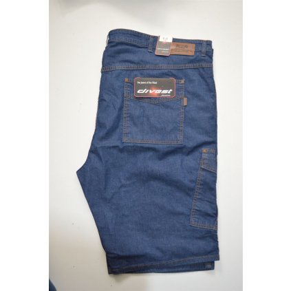 4281  Kraťasy modré riflové, pas 126-160 cm
