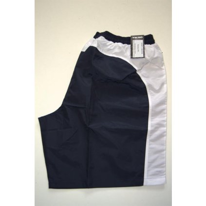 4194 Koupačky-kraťasy, tm. modré s bílým pruhem, vel. 4XL-7XL
