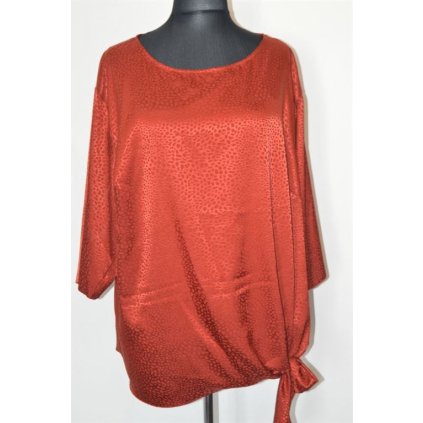 1319 Dámská halena , cihlová, vel. 60