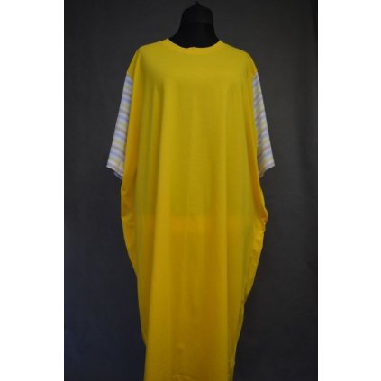 1566 noční košile, kr. rukáv, 4XL-10XL