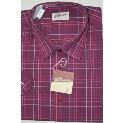 4092 Pánská košile, kr. rukáv - vel. 51/52